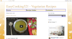 Desktop Screenshot of easycooking321.com